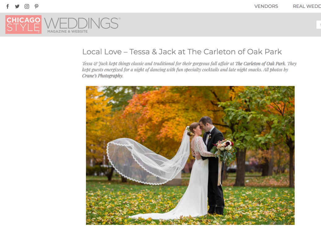 chicagostyleweddings.com - local-love-tessa-jack-at-the-carleton-of-oak-park